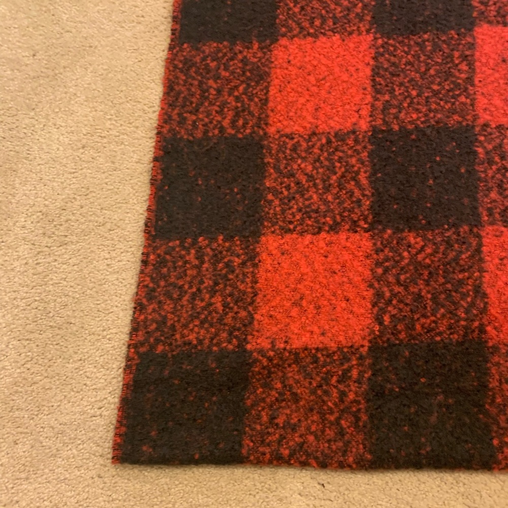 Buffalo Plaid Blanket Scarf - Picture 5 of 13